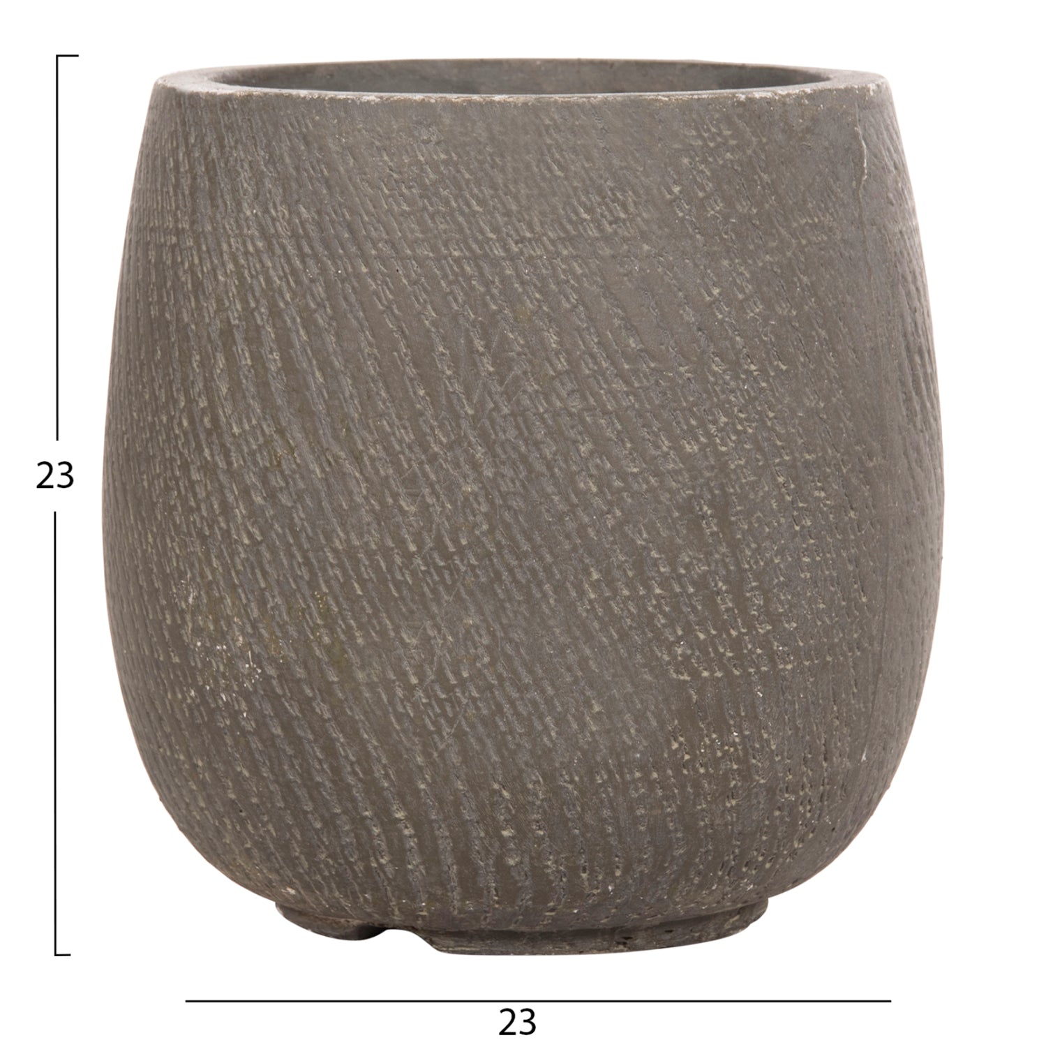 Комплект 4 саксии зелен цвят