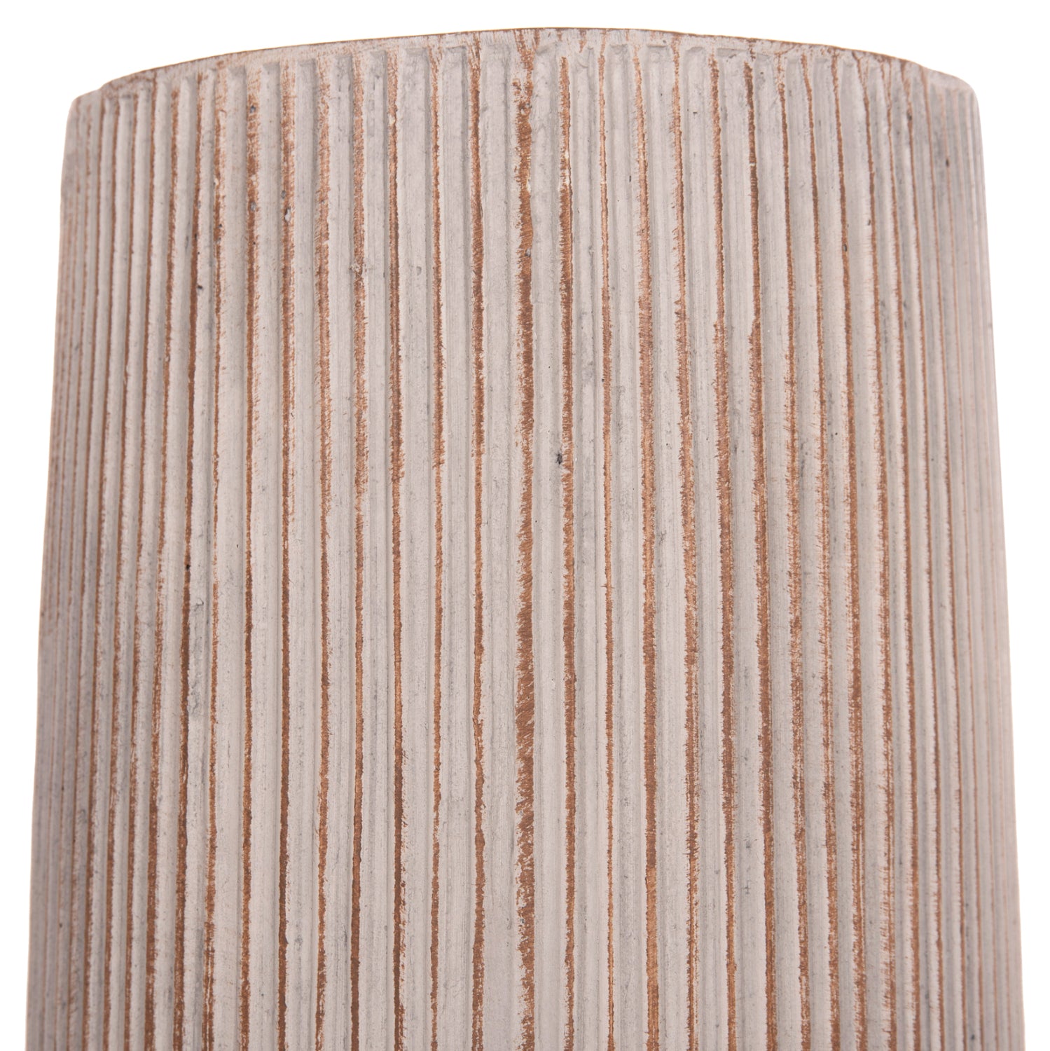 Комплект 2 саксии цвят цимент Φ35x64