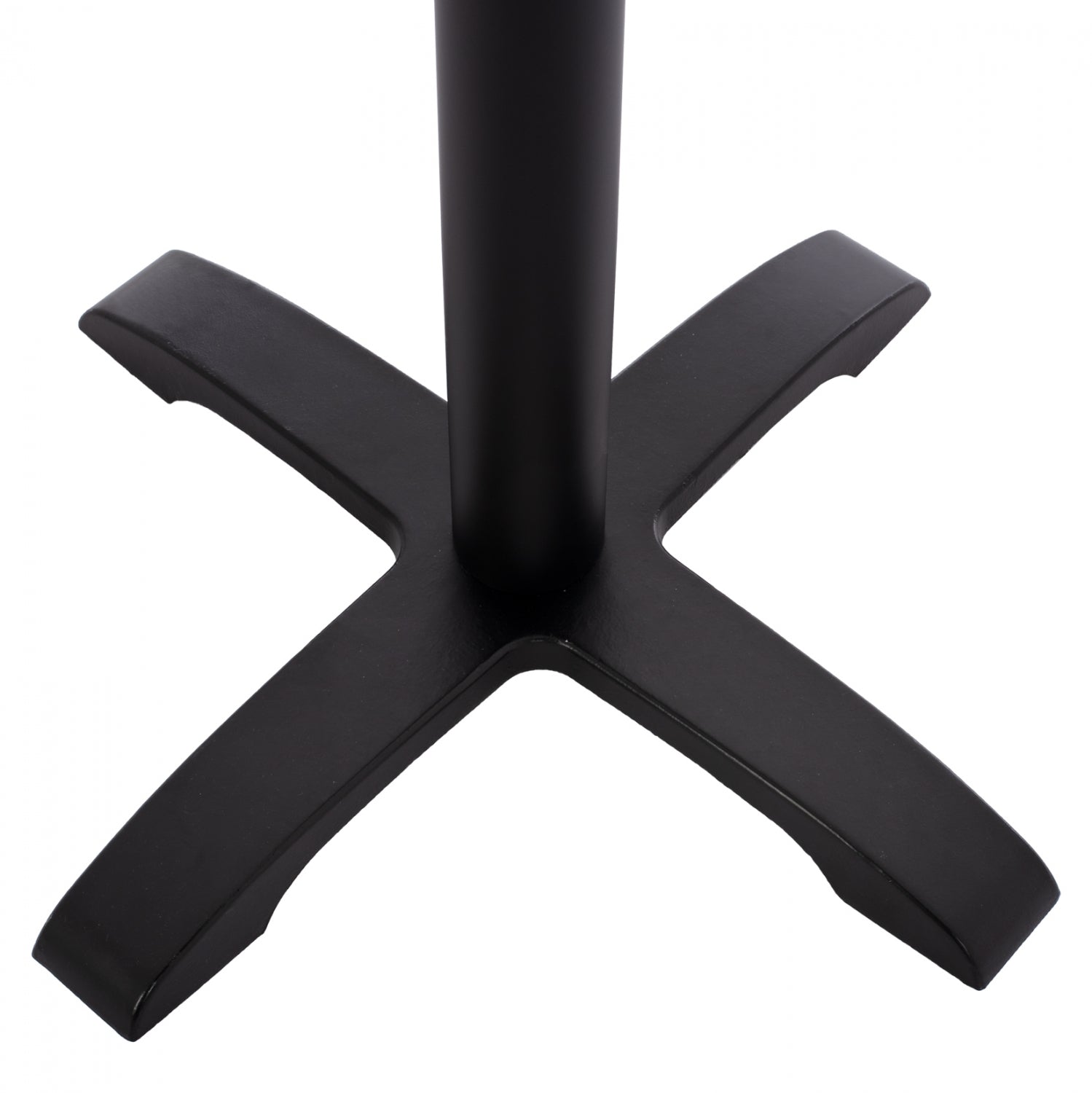 Основа за бар маса 473 /62Χ62X94 -черен цвят