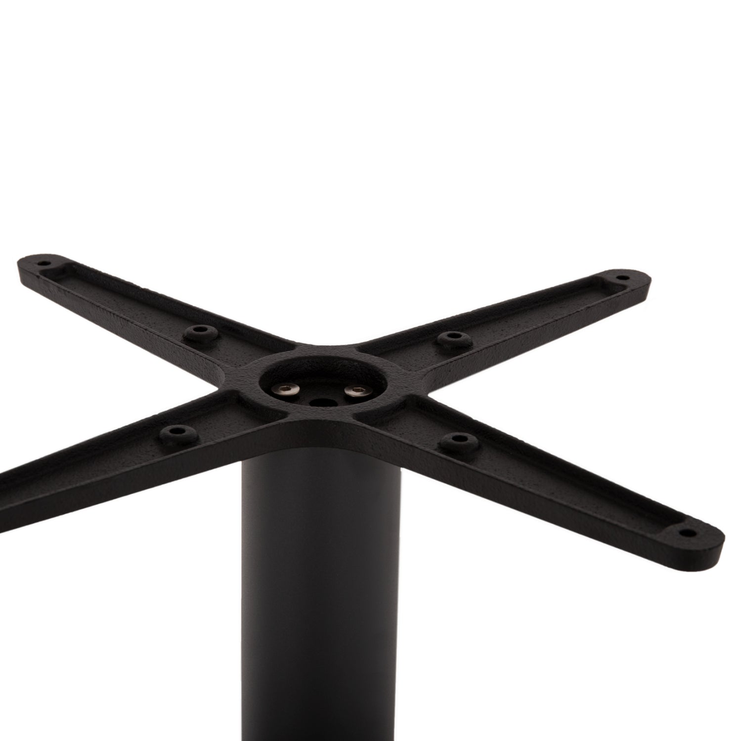 Метална основа за бар маса 474 сив цвят 45x45x94см