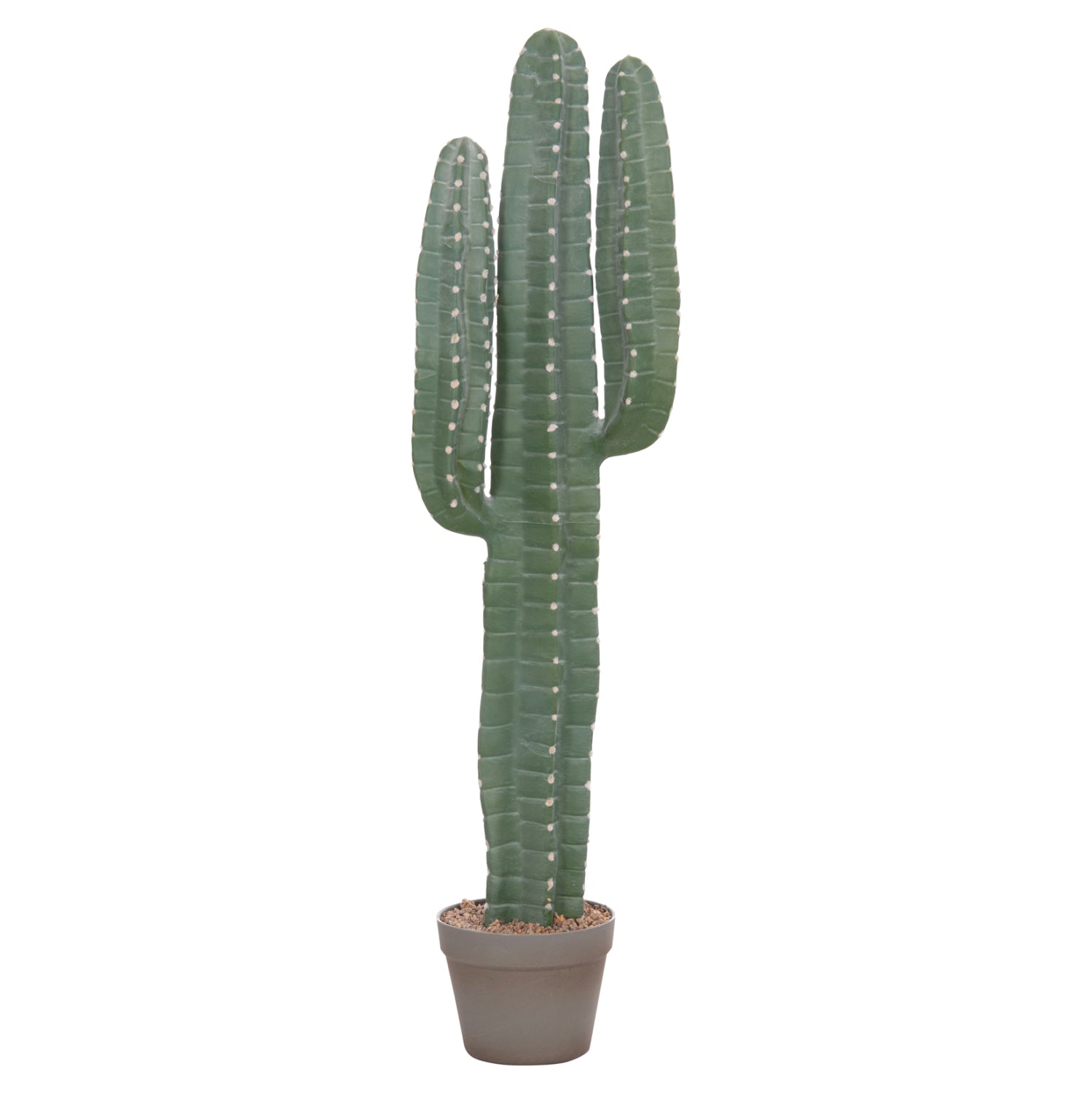 Декоративен синтетичен кактус със саксия 17.5x26x103см.