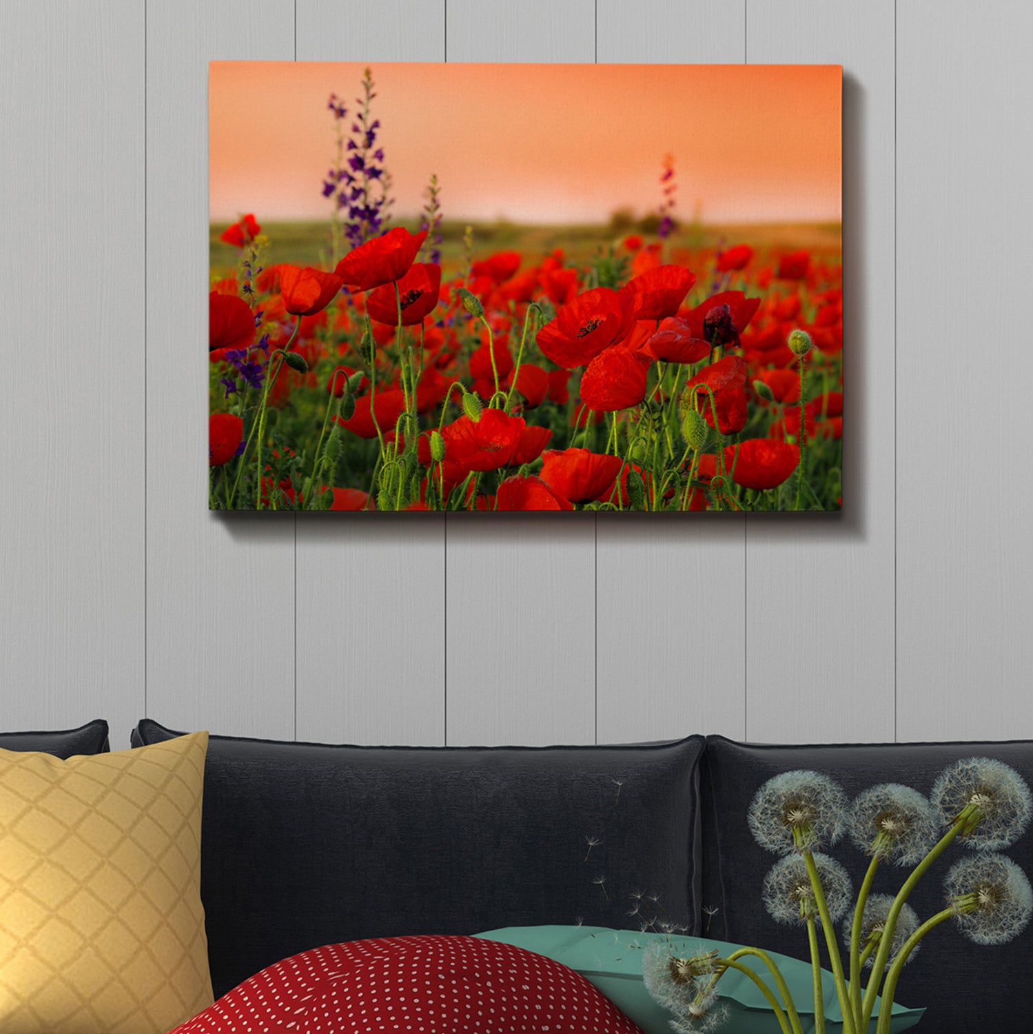 Стенна картина GOBI отпечатано платно 70x3(дебелина)x50cm.
