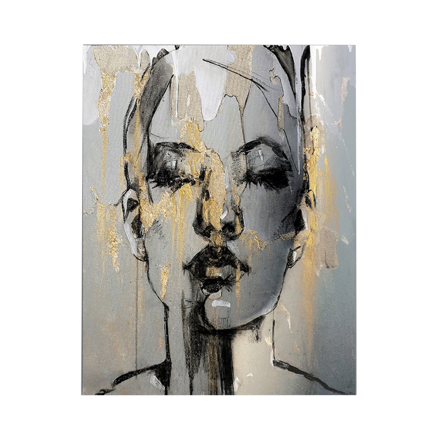 Стенна картина серия GOBI отпечатано платно 50x3(дебелина)x70cm.