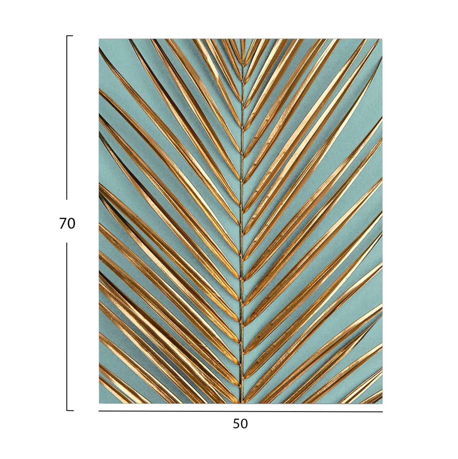 Стенна картина серия GOBI отпечатано платно 50x3(дебелина)x70cm.