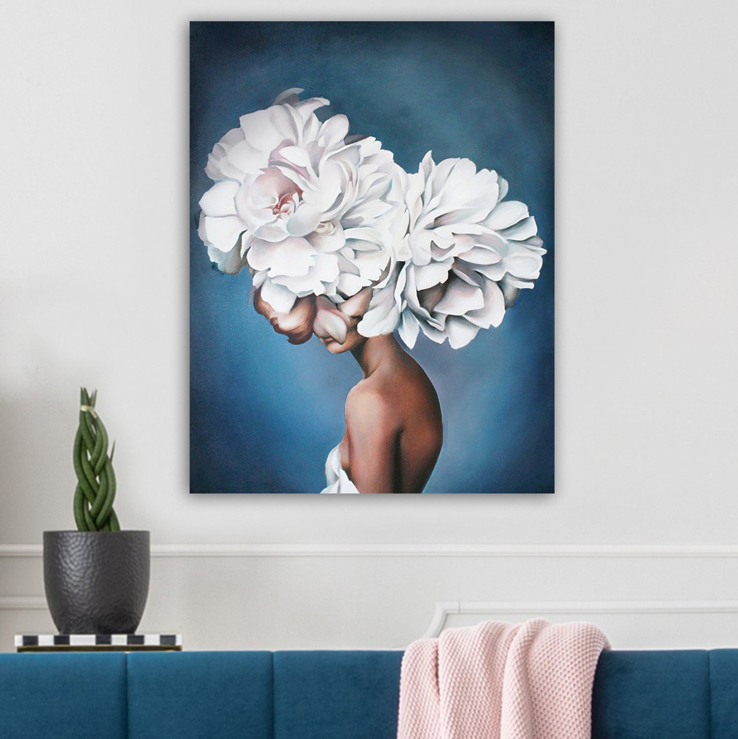 Стенна картина серия GOBI отпечатано платно 50x3(дебелина)x70cm.