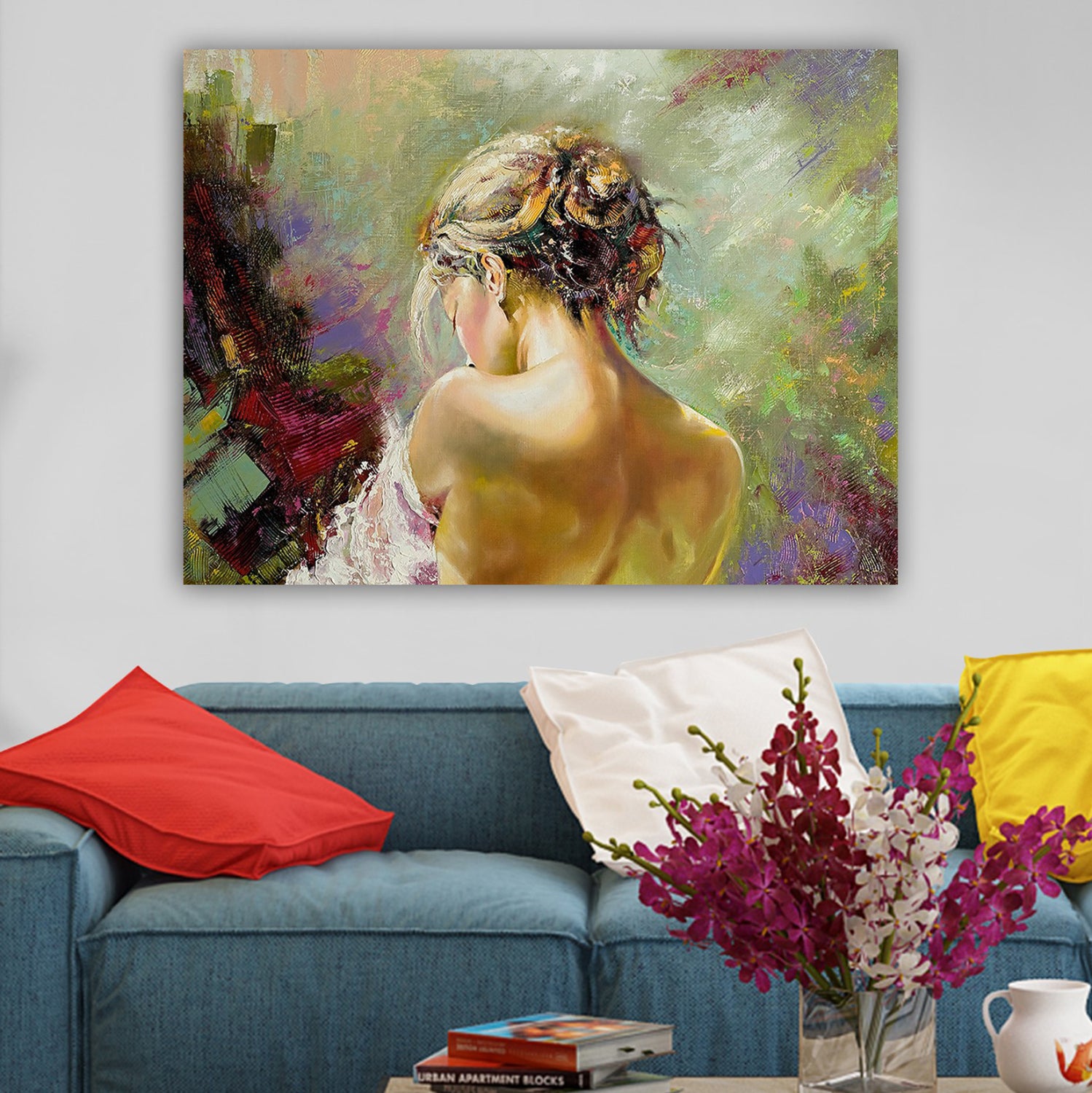 Стенна картина серия  GOBI отпечатано платно 98x2.5(дебелина)x68cm.