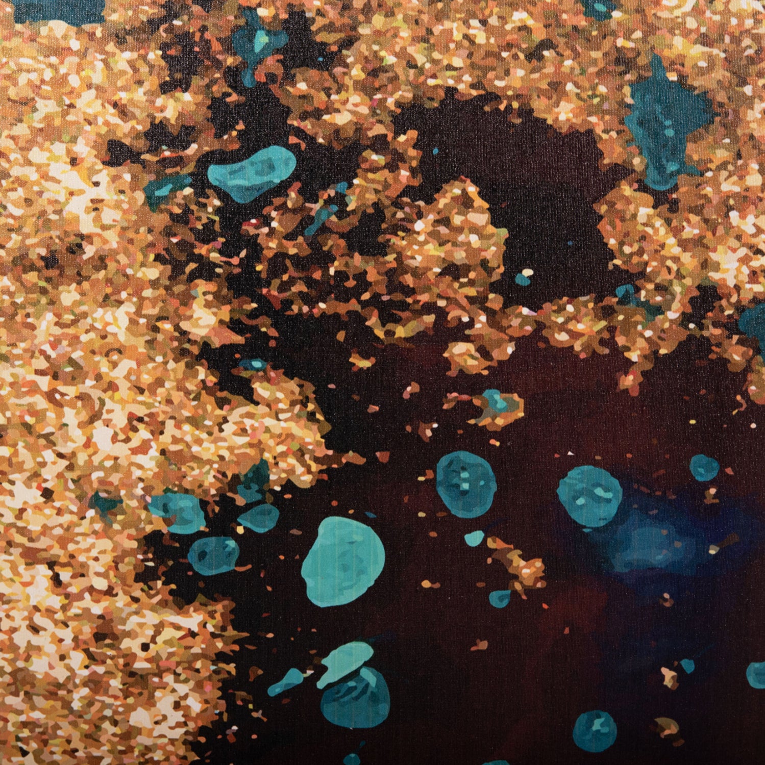 Стенна картина GOBI отпечатано платно 98x2.5(дебелина)x68cm.