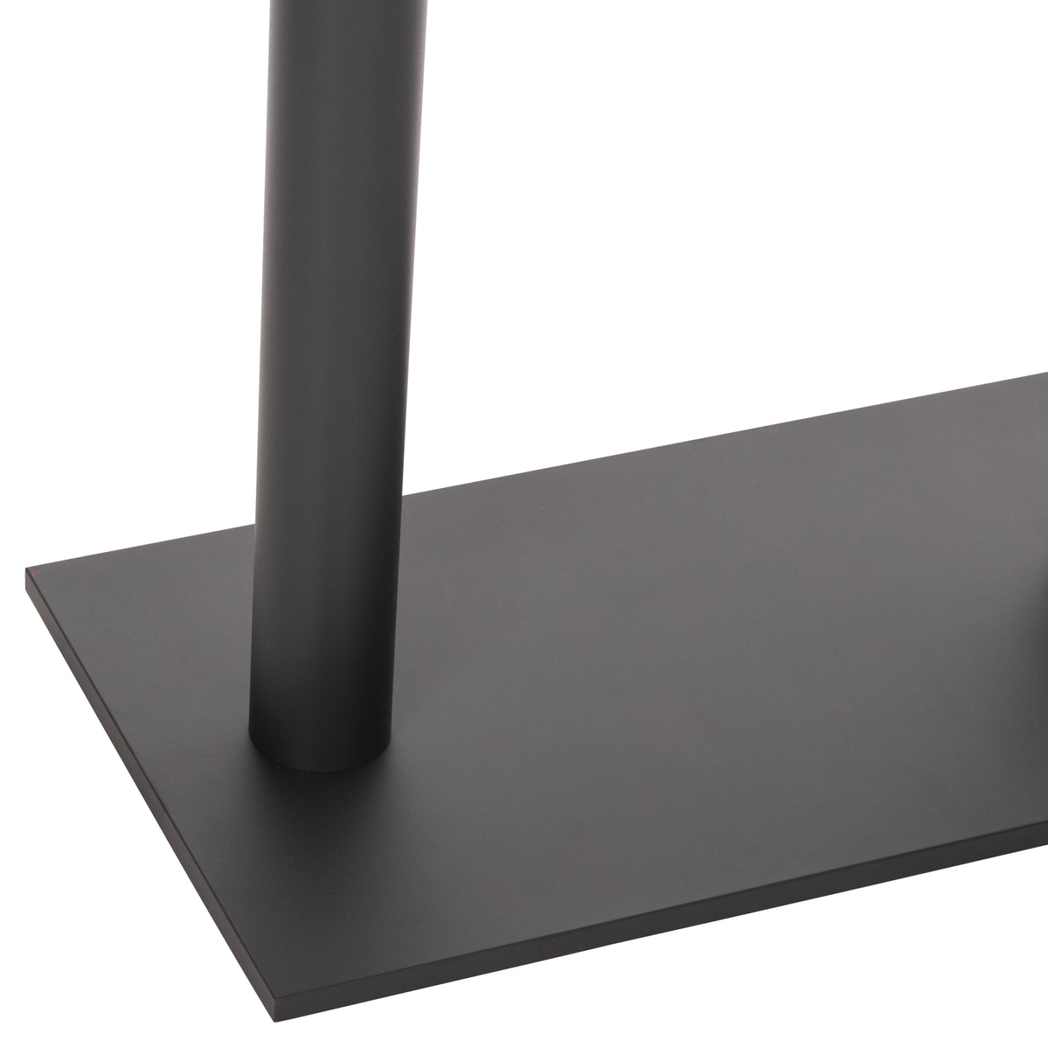 Двойна метална основа за бар маса 478.20/сив мат средна височина, 40x80x90 см