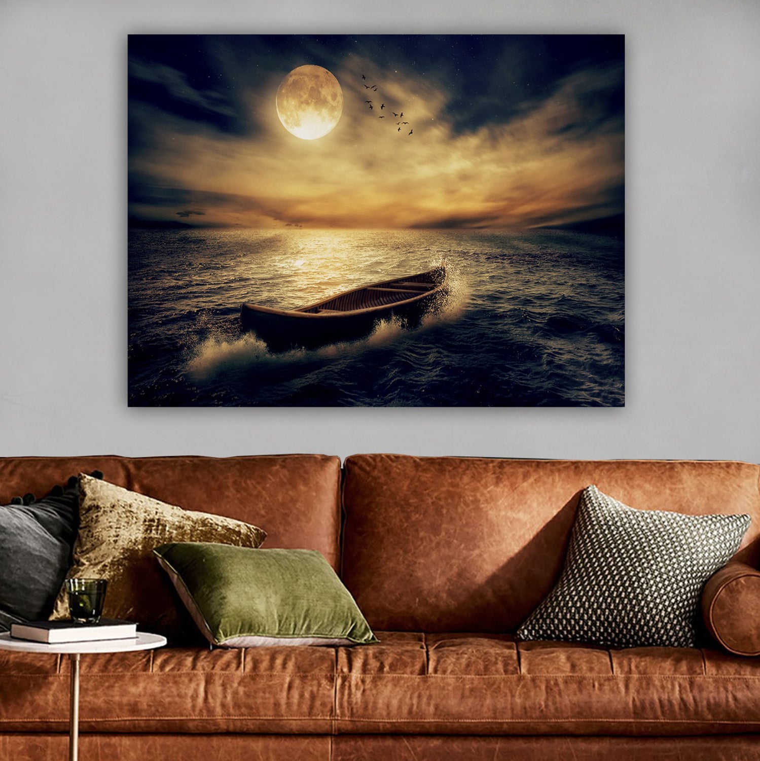 Стенна картина GOBI отпечатано платно 100x3(дебелина)x70cm.