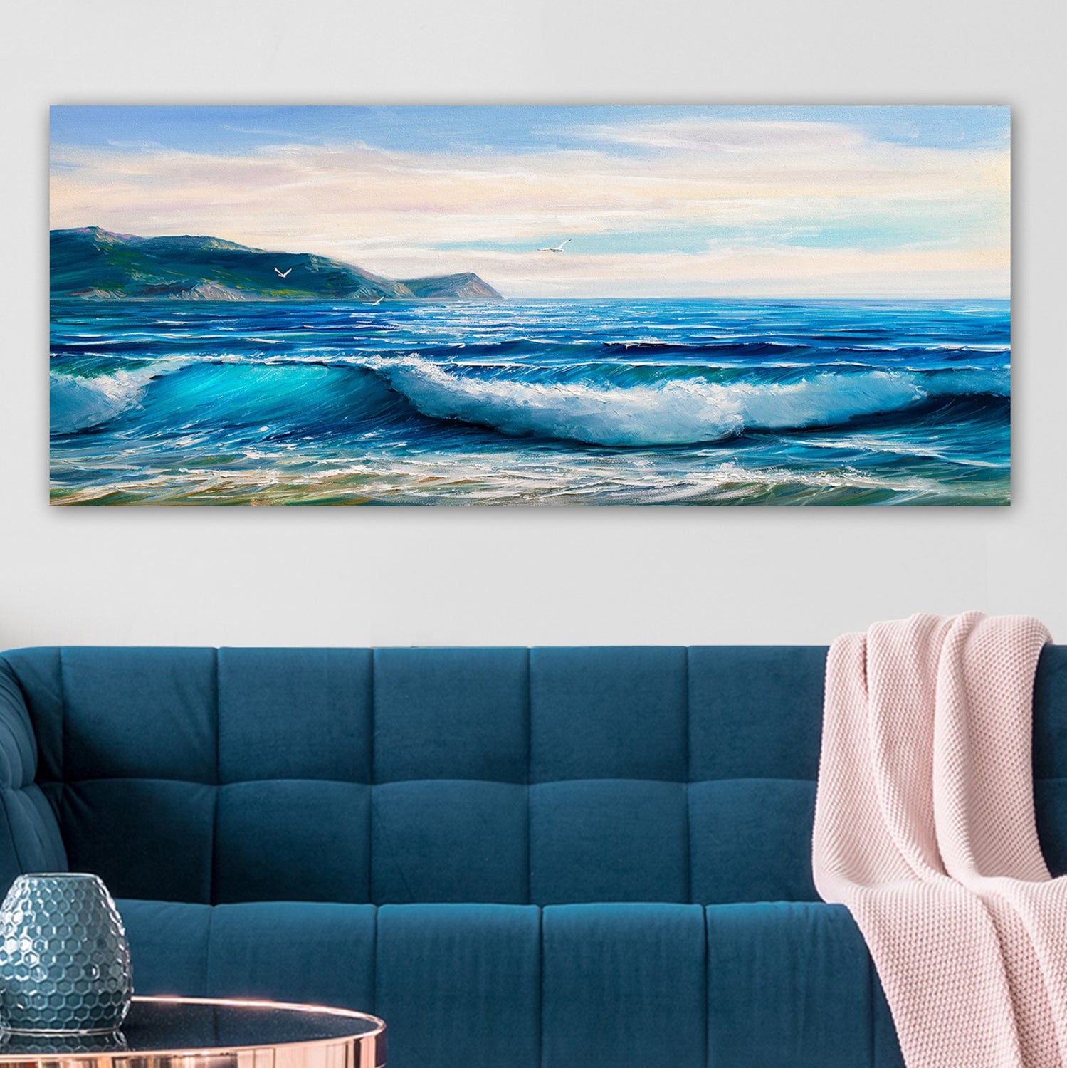 Стенна картина GOBI отпечатано платно 120x3(дебелина)x50cm.