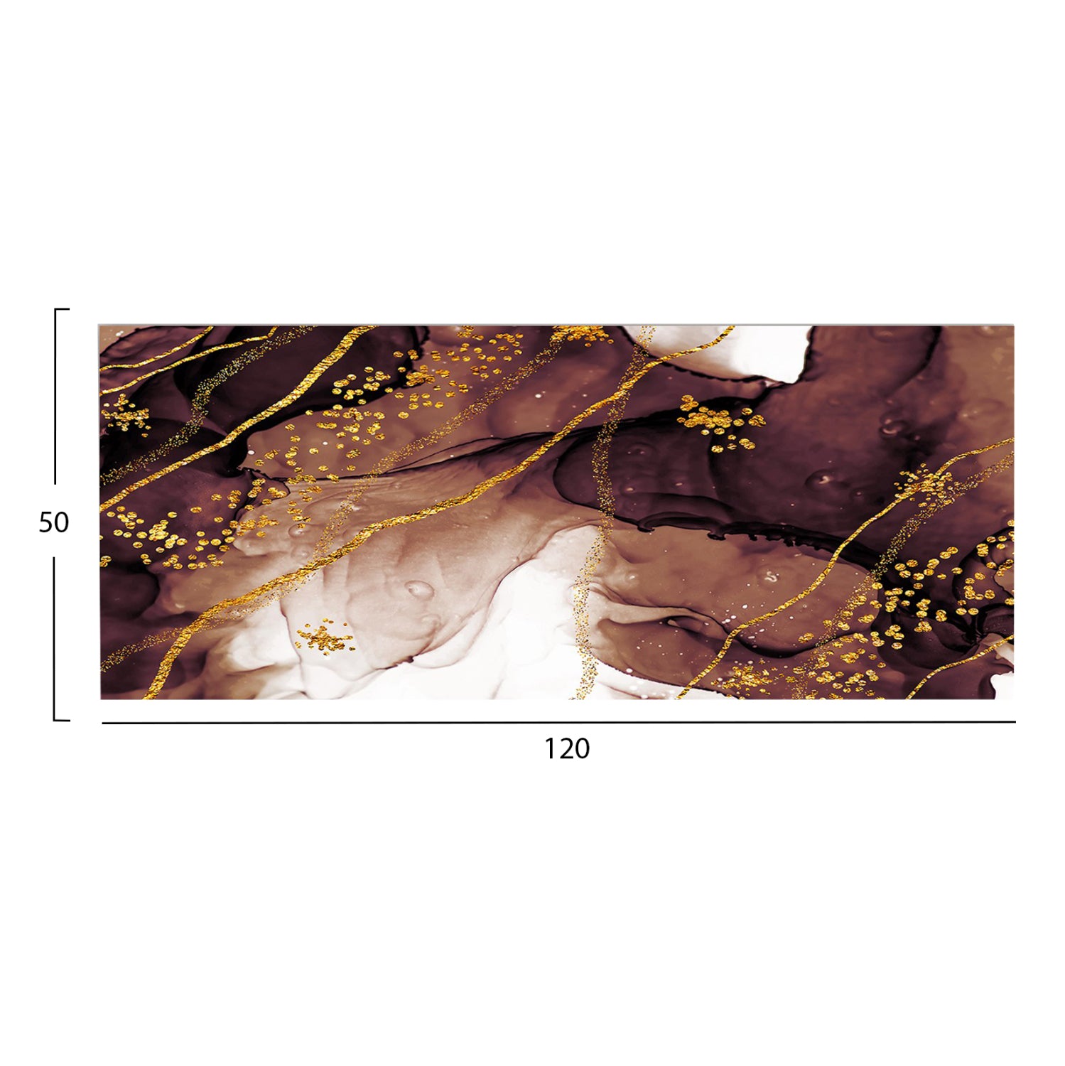 Стенна картина серия GOBI серия отпечатано платно 120x3(дебелина)x50cm.