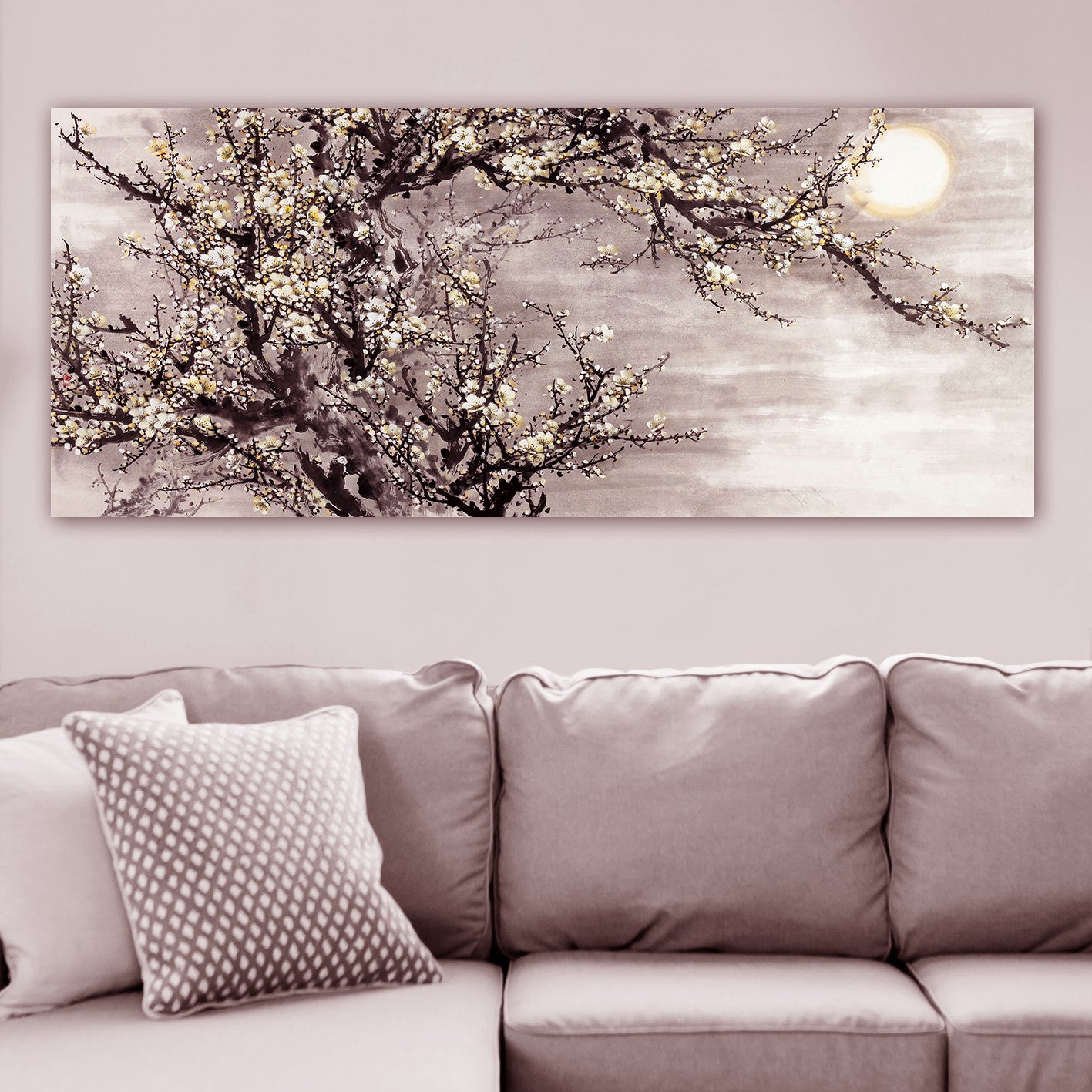 Стенна картина GOBI отпечатано платно 120x2.5(дебелина)x49cm.