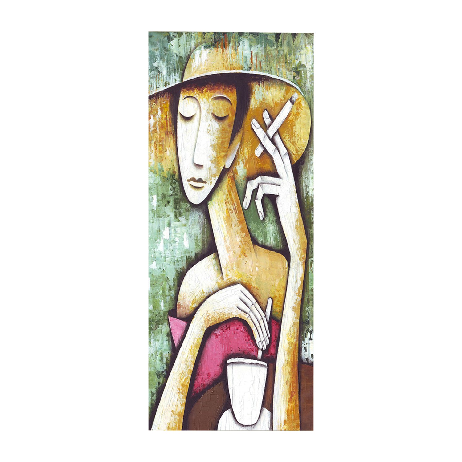 Стенна картина серия GOBI  отпечатано платно 50x3(дебелина)x120cm.