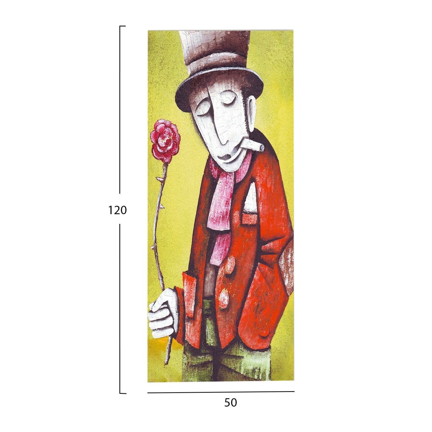 Стенна картина серия GOBI  отпечатано платно 50x3(дебелина)x120cm.