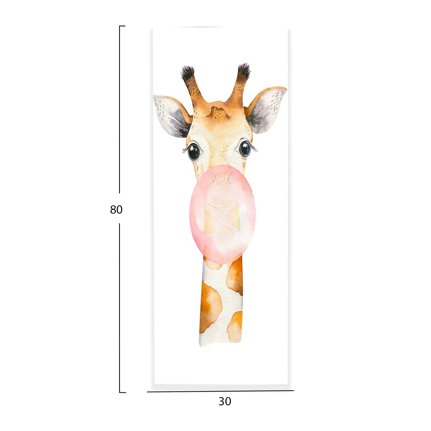 Стенна картина серия  GOBI отпечатано платно 30x4(дебелина)x80ycm.