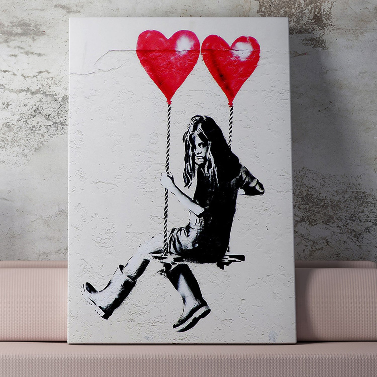 Стенна картина серия  GOBI  отпечатано платно 50x3(дебелина)x70ycm.