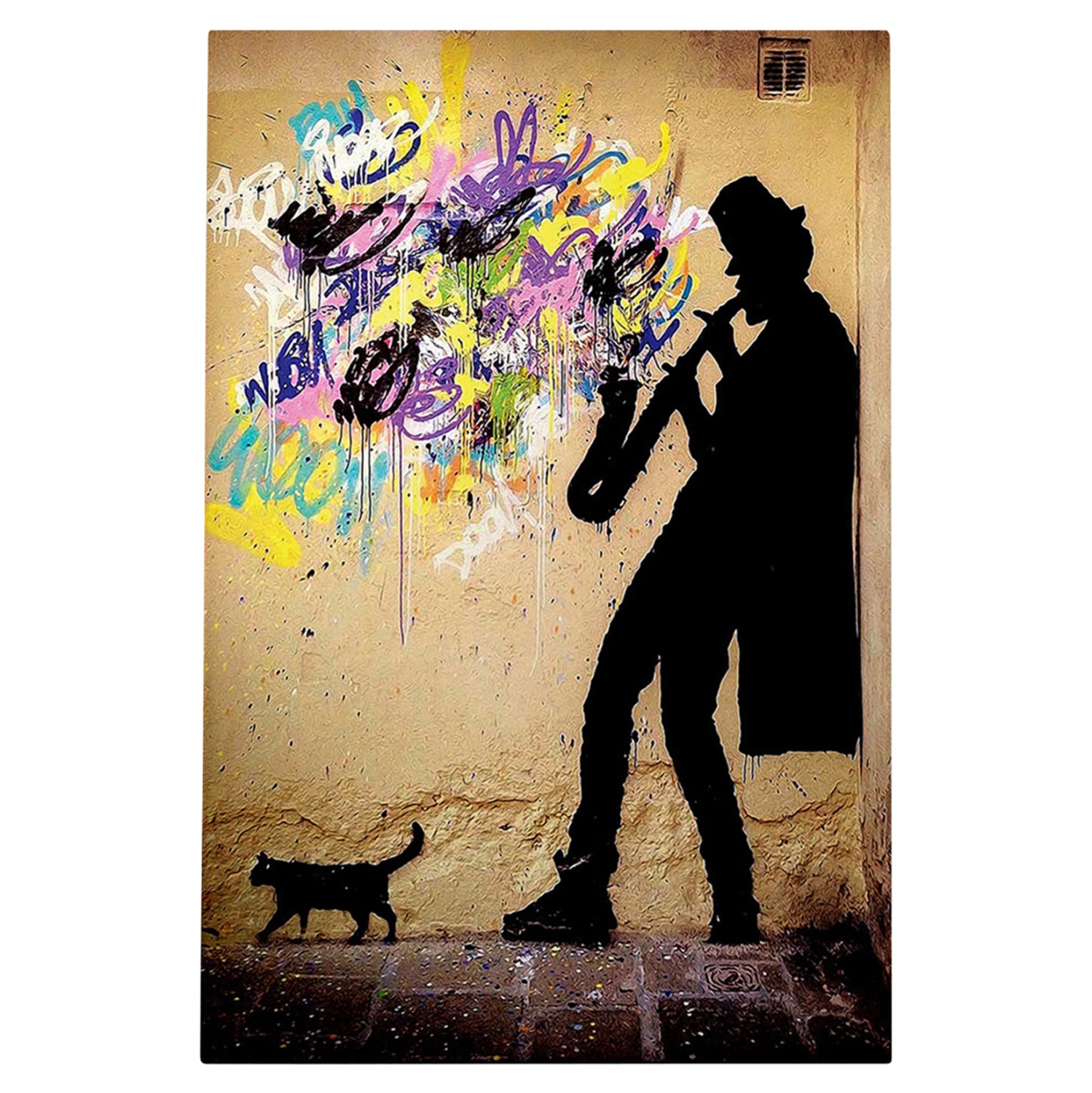 Стенна картина серия  GOBI  отпечатано платно 50x3(дебелина)x70ycm.