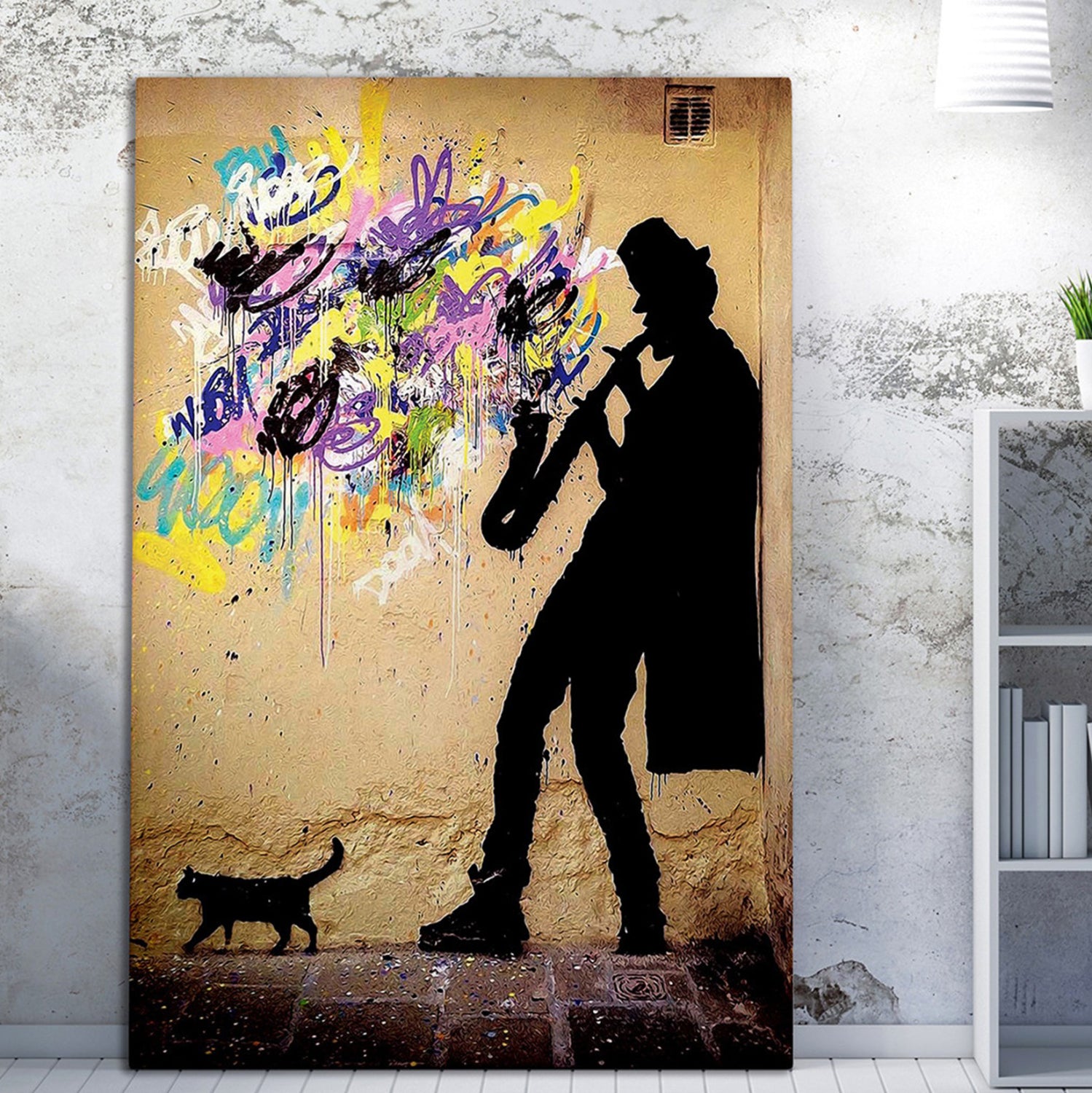 Стенна картина серия  GOBI  отпечатано платно 50x3(дебелина)x70ycm.