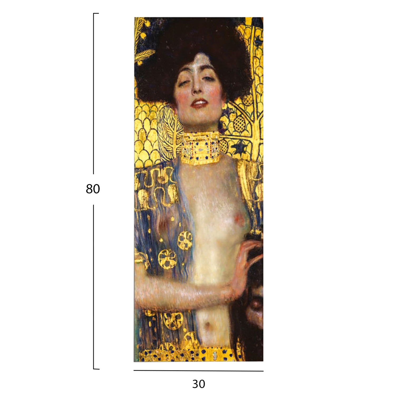 Стенна картина GOBI отпечатано платно 30x3(дебелина)x80ycm.