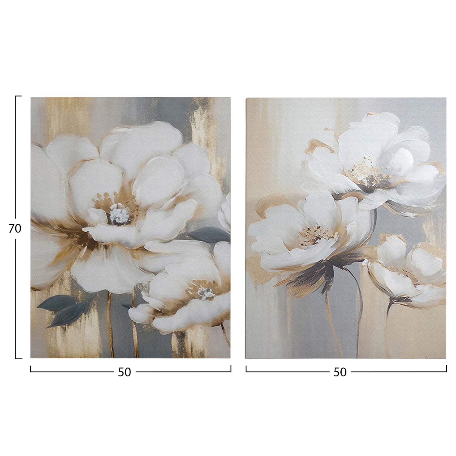 Стенна картина серия  GOBI  печатно платно 50x3(дебелина)x70ycm.(x2)