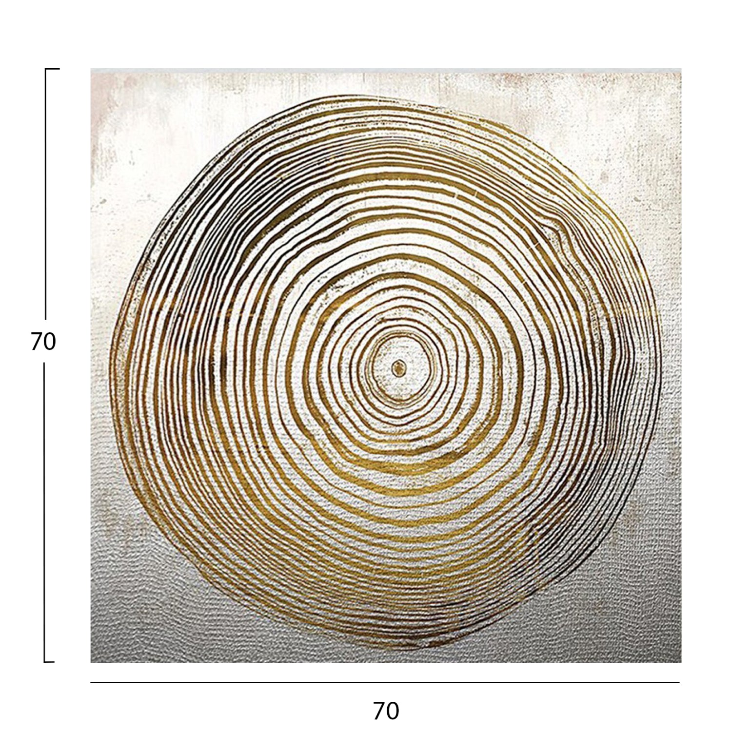 Стенна картина GOBI отпечатано платно 70x2.8(дебелина)x70cm.