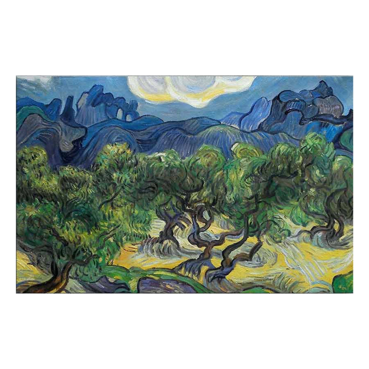 Стенна картина серия  GOBI  отпечатано платно 70x3(дебелина)x45ycm.