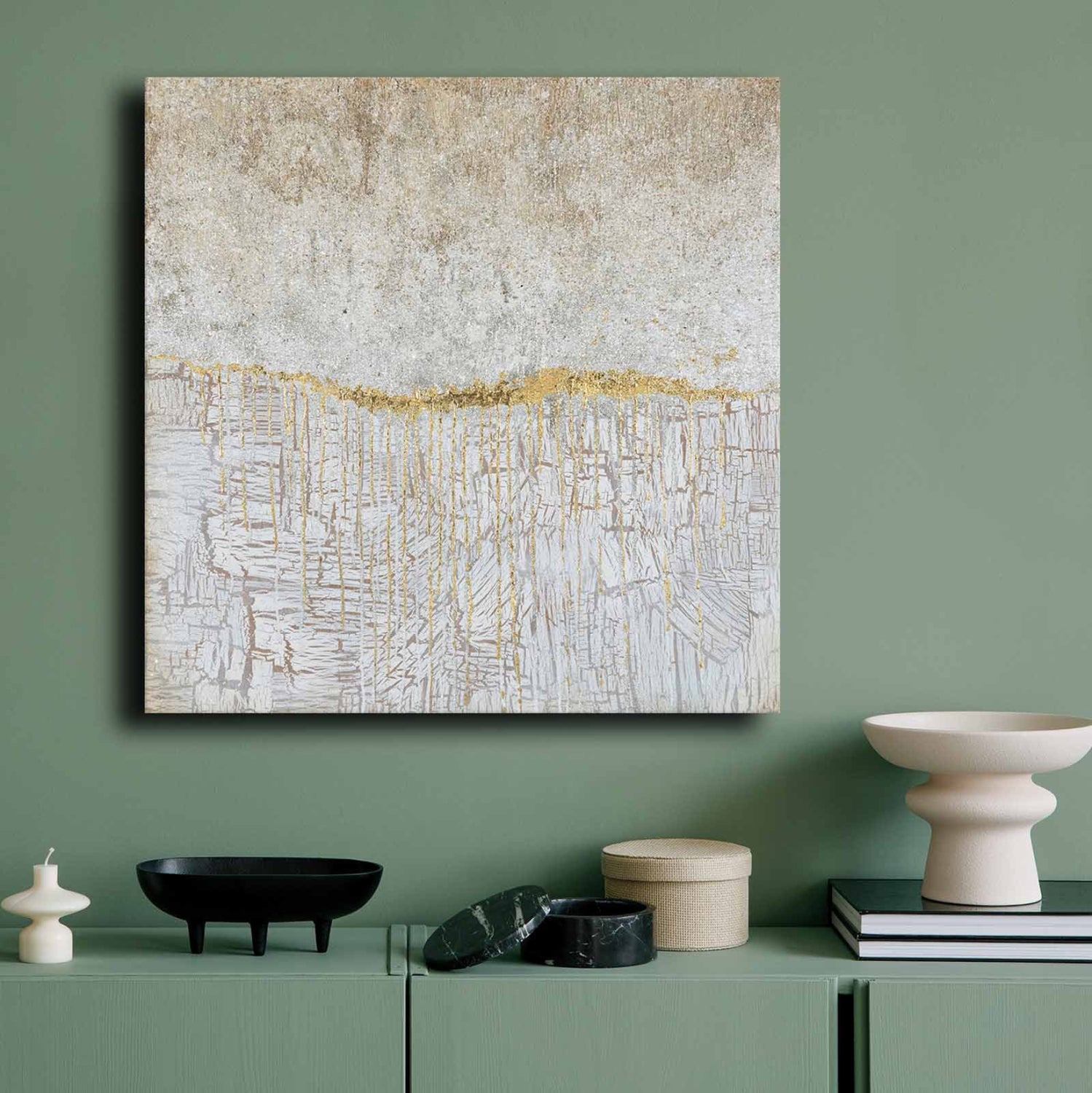 Стенна картина GOBI отпечатано платно 70x2.8(дебелина)x70cm.