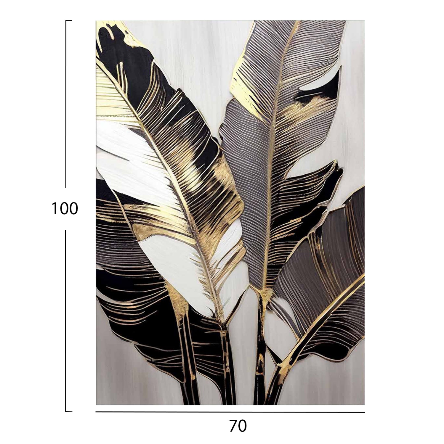 Стенна картина GOBI отпечатано платно 70x2.8(дебелина)x100cm.