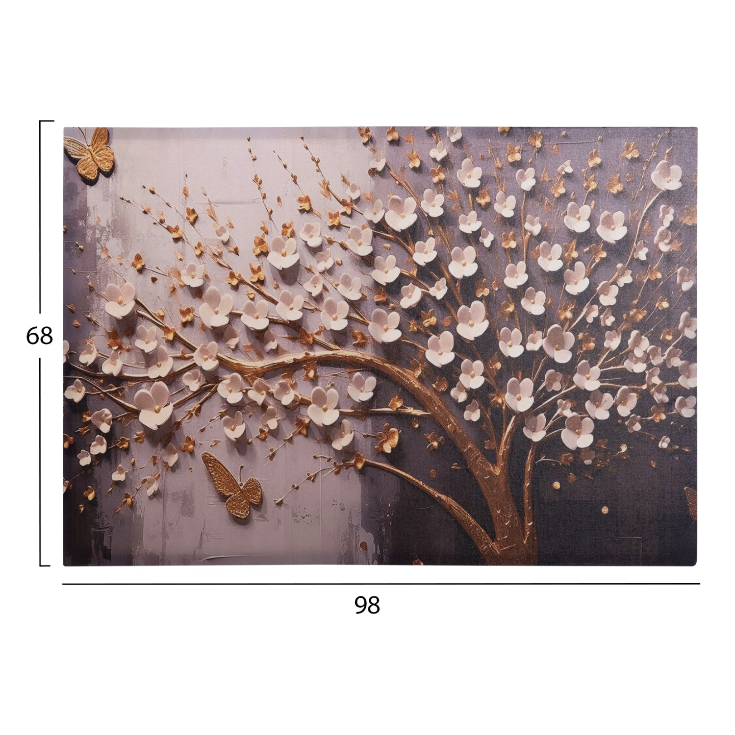 Стенна картина GOBI  отпечатано платно 98x2.5(дебелина)x68cm.