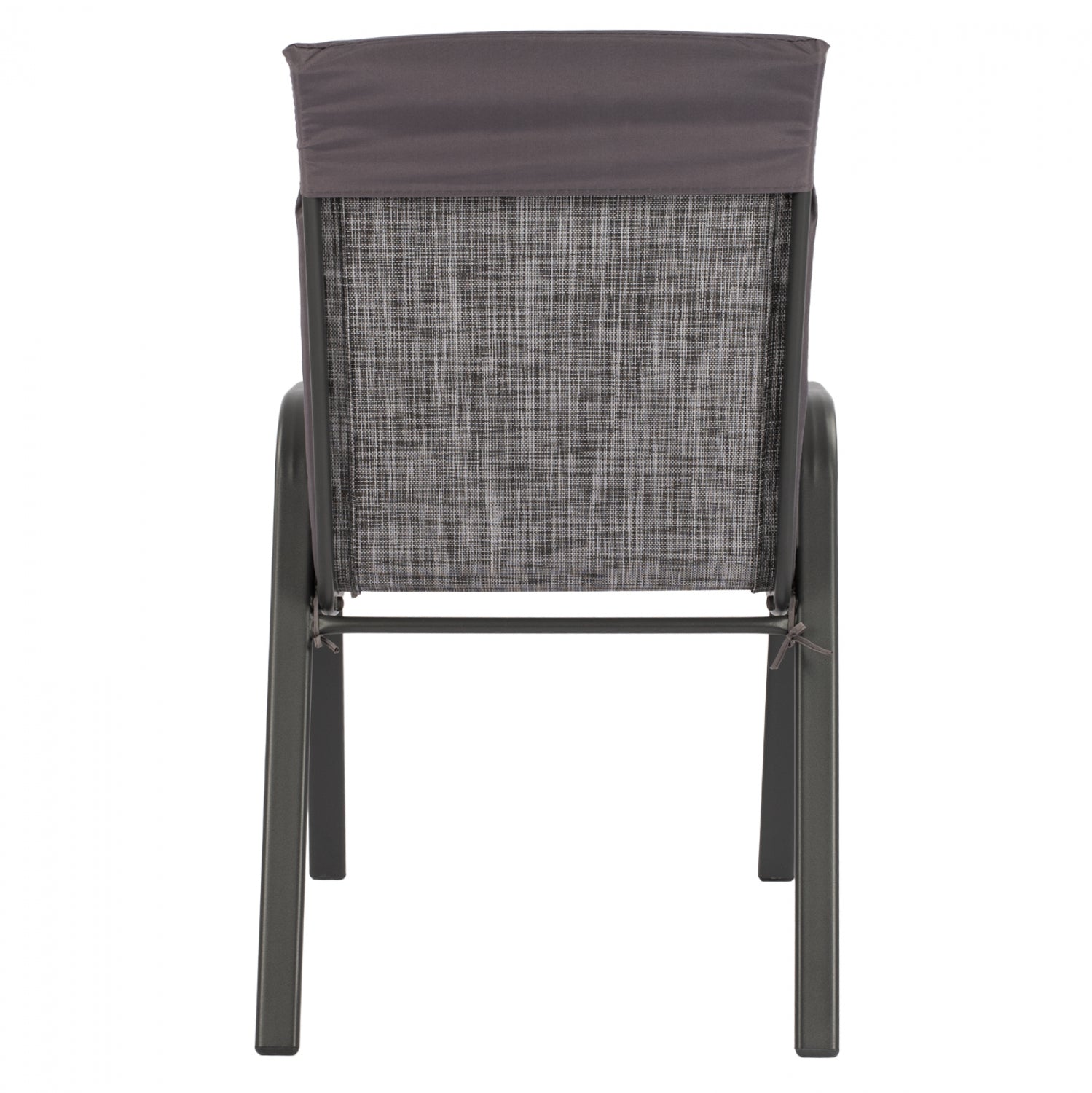 Фотьойл Leon, метален, сив, със сива възглавница, КГ1057301, 54x70x93 см