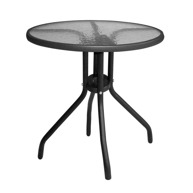 Градински комплект камел от 3 части маса Φ70/столове в сив цвят КГ5180.01