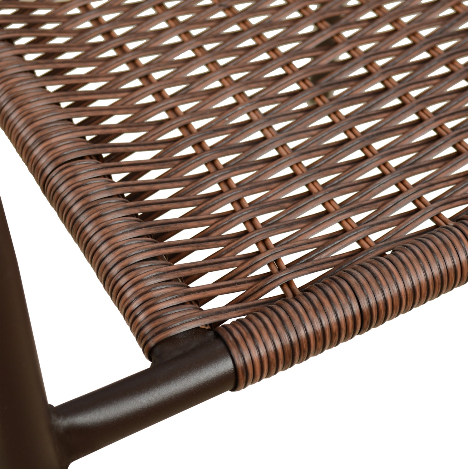 Стол CAMEL кафяв цвят 50x55x73