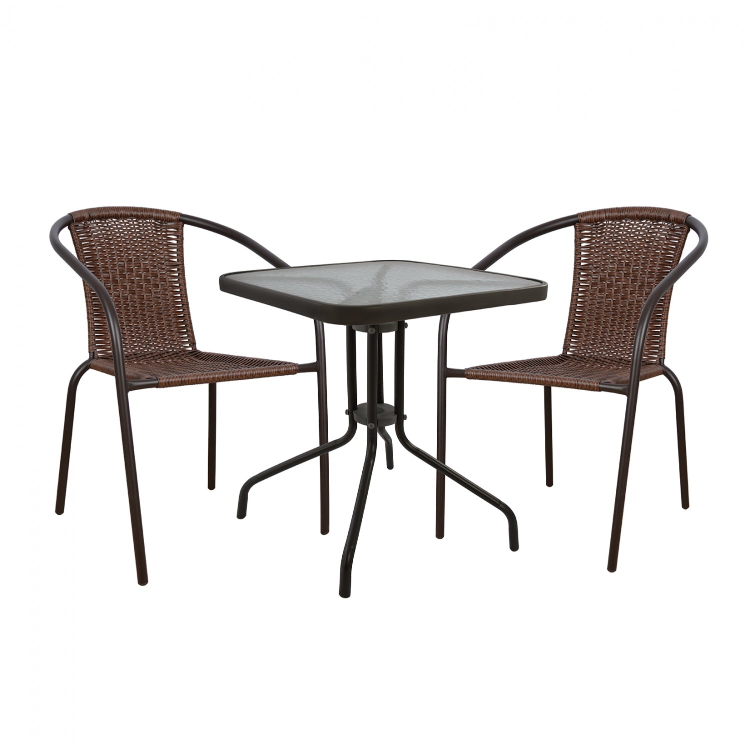 Градински комплект 3 части с маса 60X60 КГ5179.02