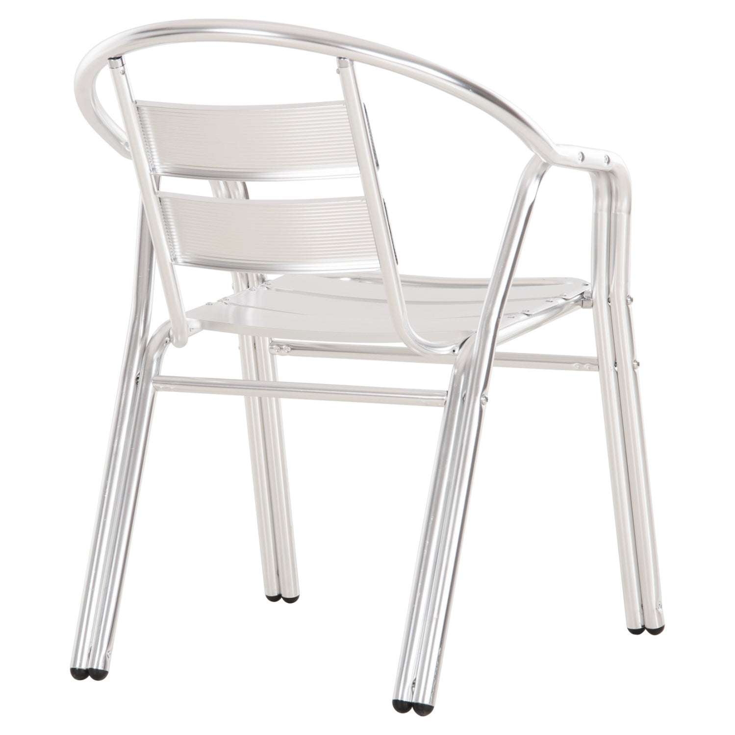 Фотьойл MORIS от алуминий в сребристо - двойна рамка  58x62x75см