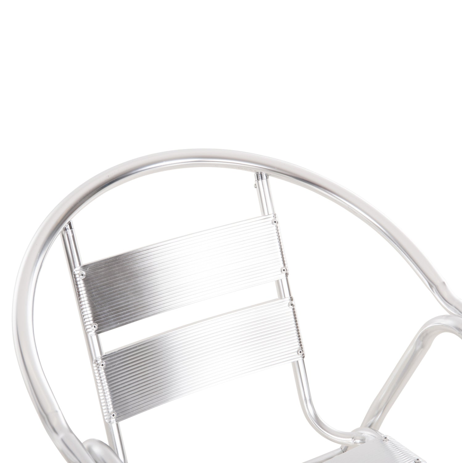 Фотьойл MORIS от алуминий в сребристо - двойна рамка  58x62x75см