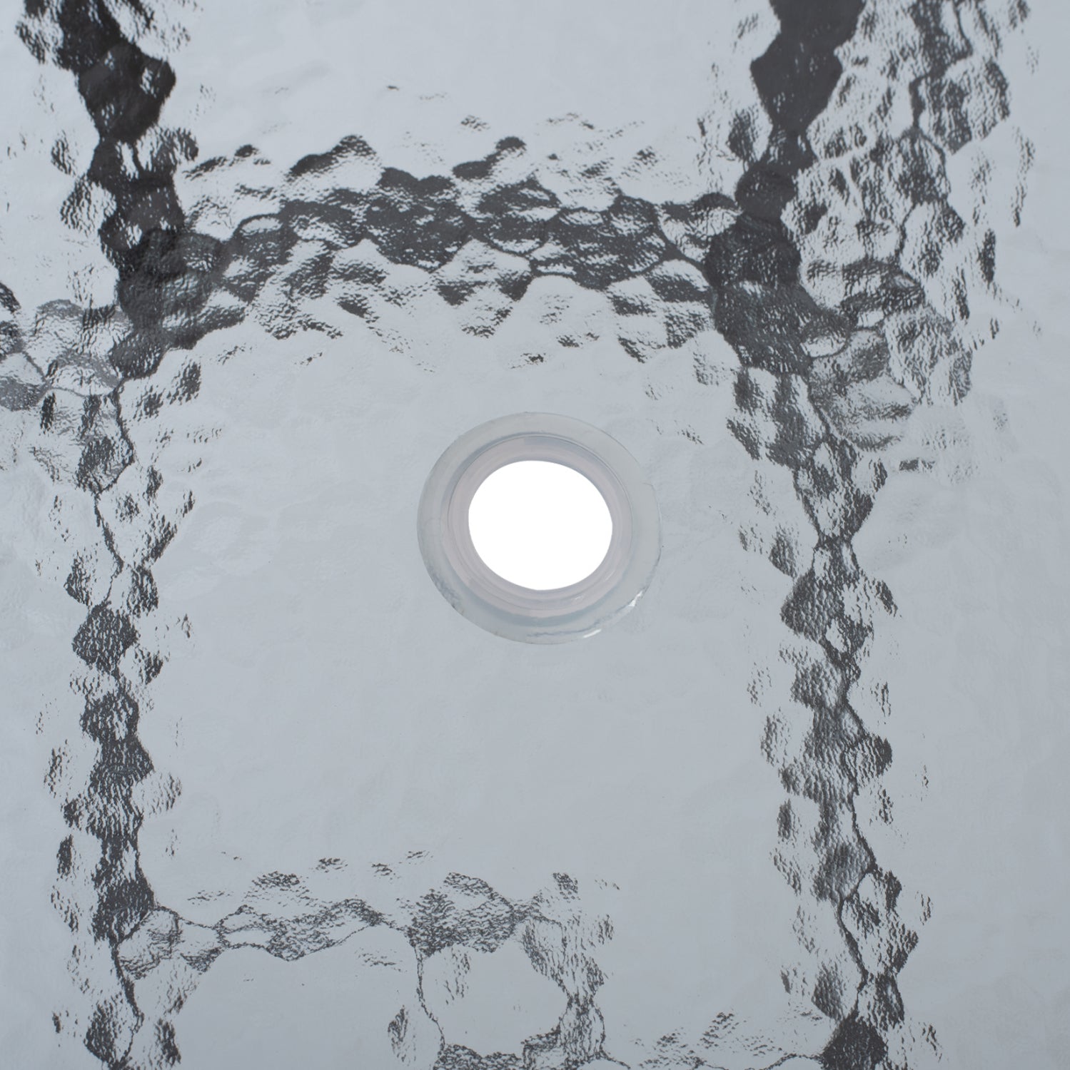 Градинска маса Браво с отвор за чадър 120х70 -кафяв цвят метал