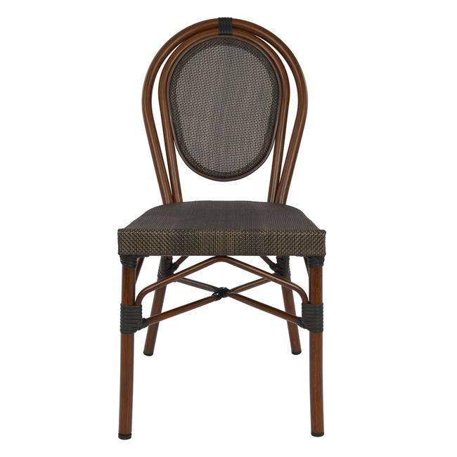 Стол Бамбо кафяв цвят 40,5x56,5x89,5