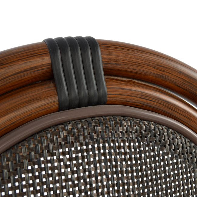 Стол Бамбо кафяв цвят 40,5x56,5x89,5