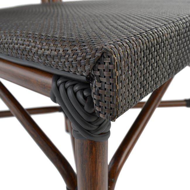 Стол Бамбо кафяв цвят 40,5x56,5x89,5