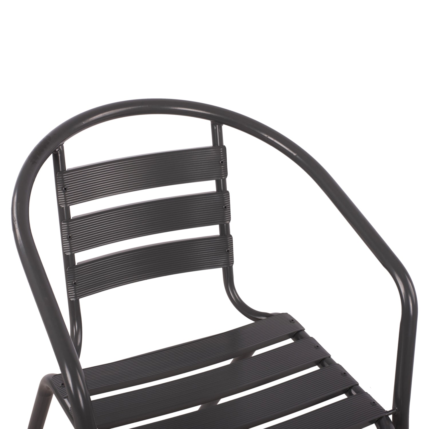 Стол  LAURA тъмно сив цвят  54x59x73