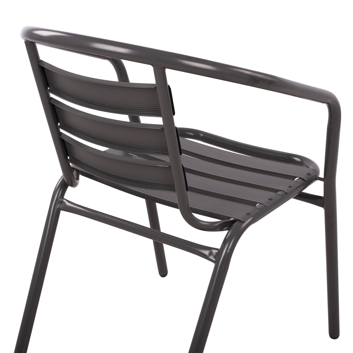 Стол  LAURA тъмно сив цвят  54x59x73