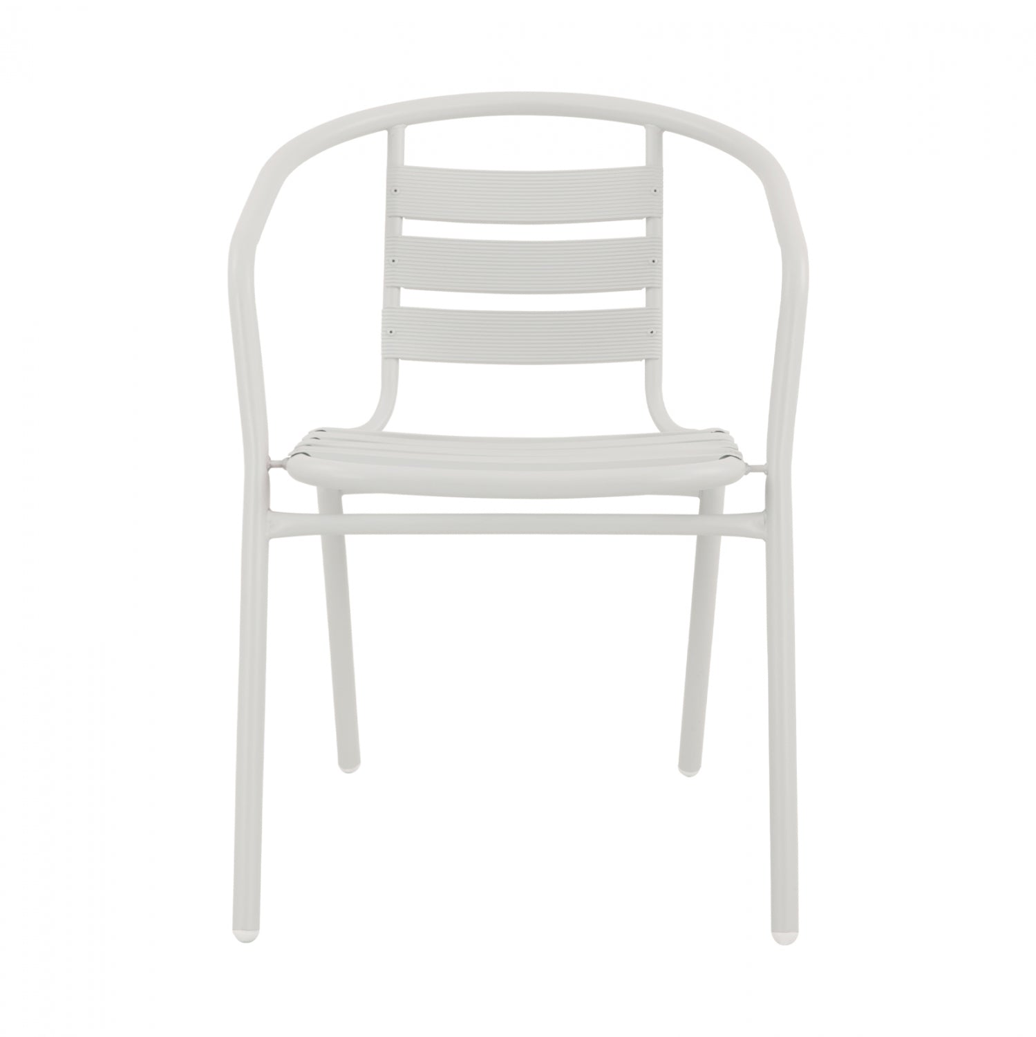 Стол LAURA бял цвят  54x59x73