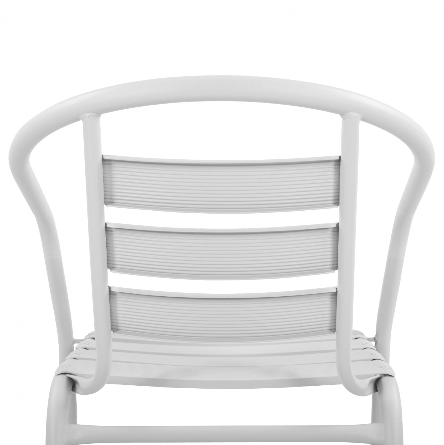 Стол LAURA бял цвят  54x59x73