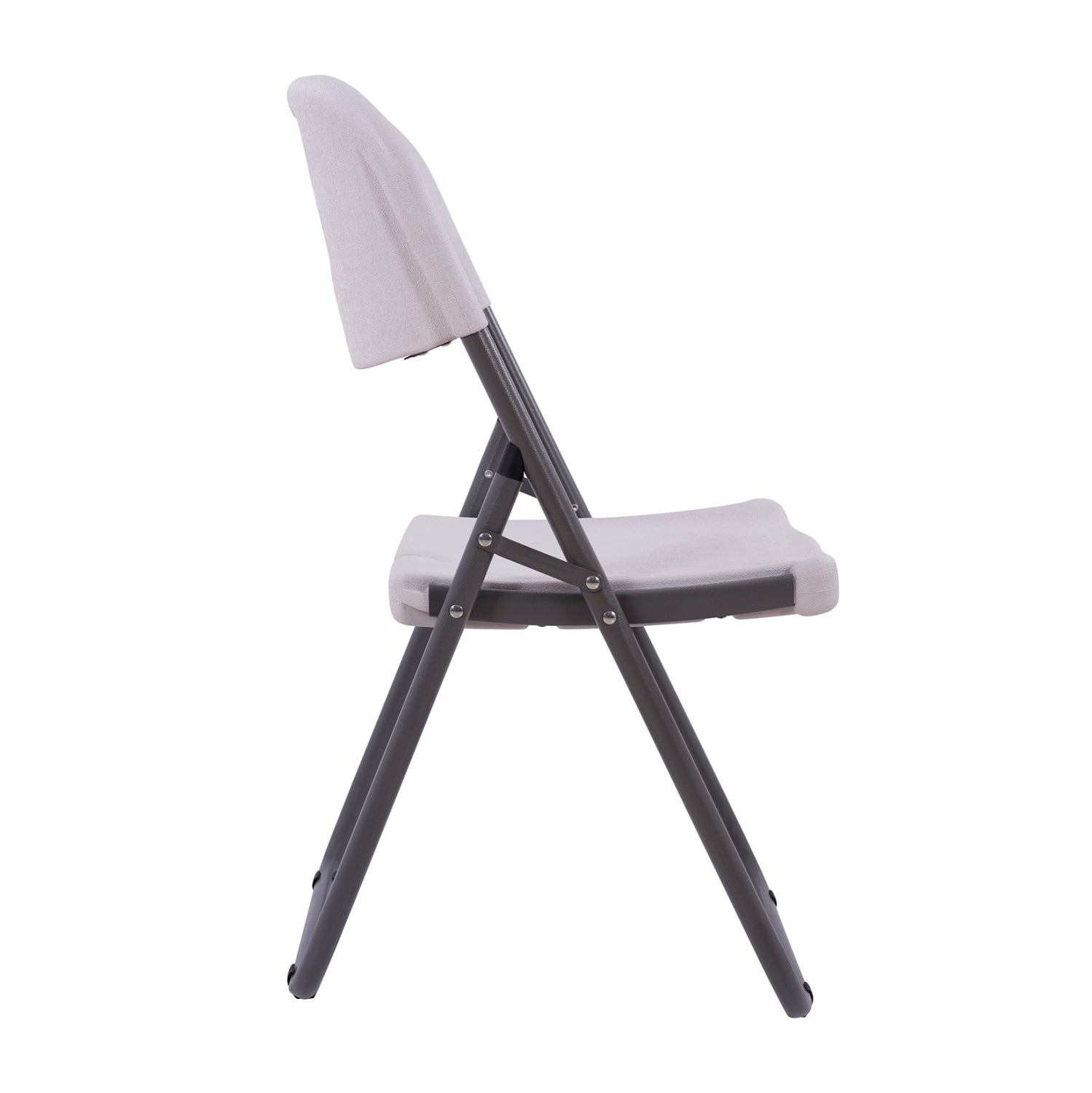 Стол Кетъринг бял сгъваем 47x54,5x86