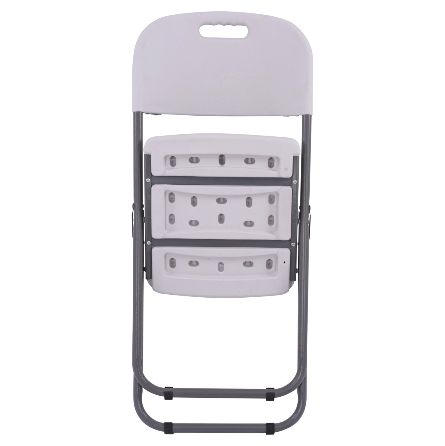 Стол Кетъринг бял сгъваем 47x54,5x86