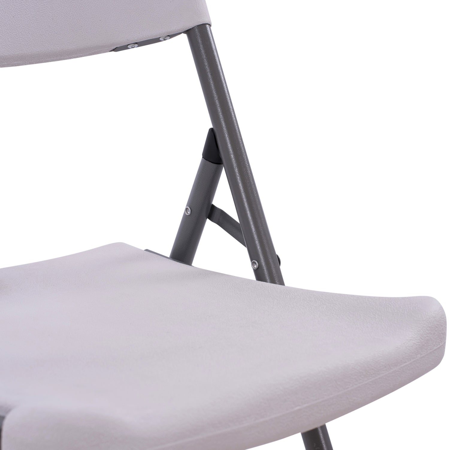 Стол Кетъринг бял сгъваем 47x54,5x86