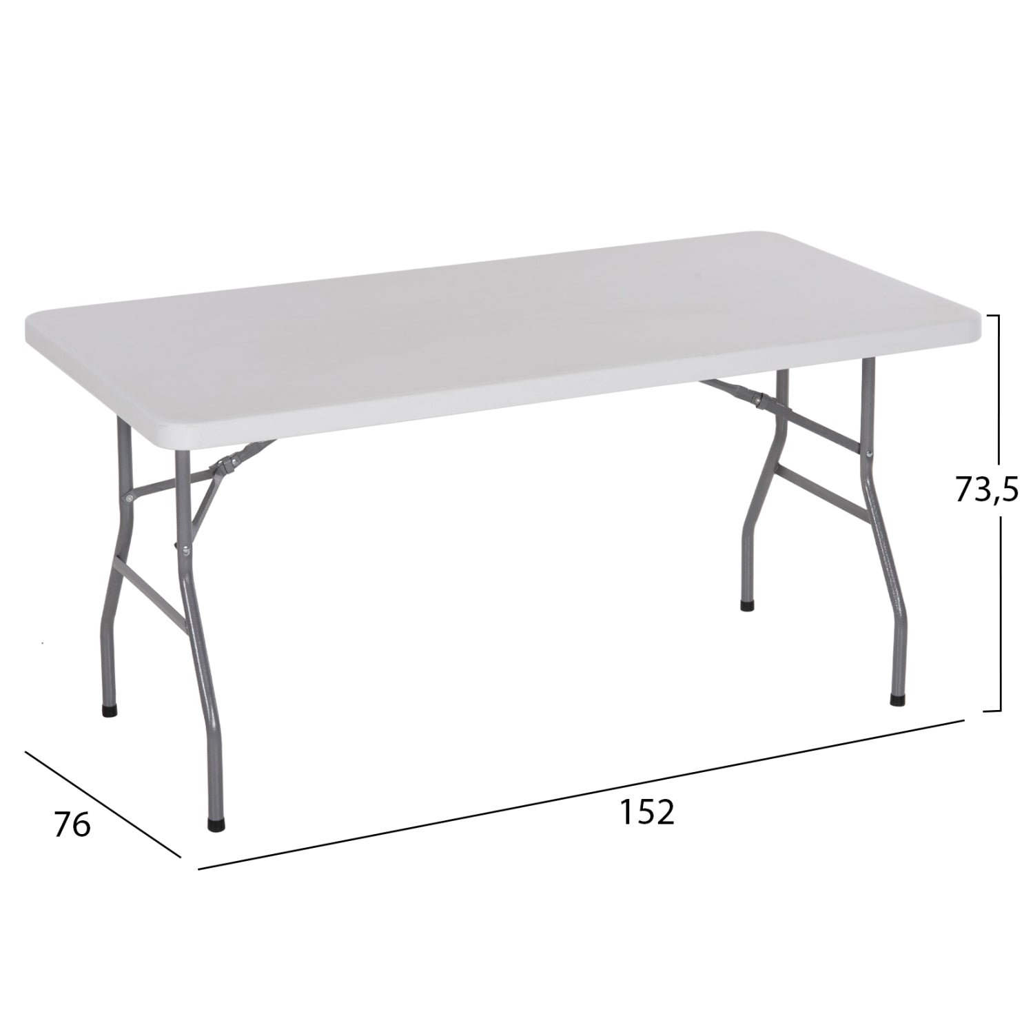 Кетъринг маса 64/ 152x76x74 cм