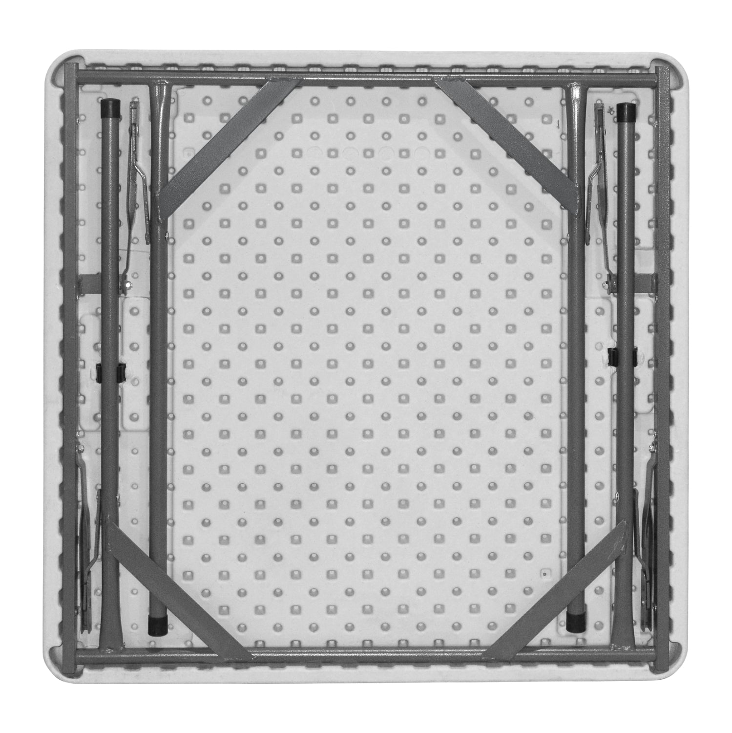 Маса Блум кетъринг  80х80 -бял цвят