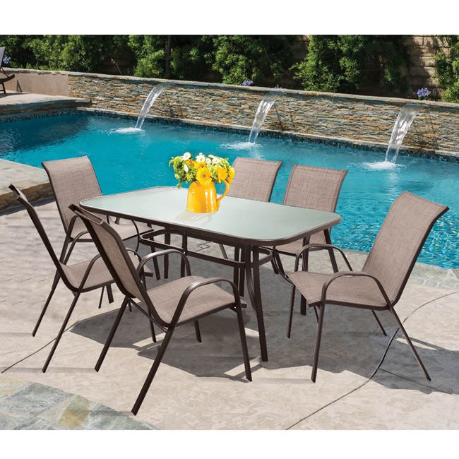 Градински комплект 7 части с маса   160X90 КГ5206.02