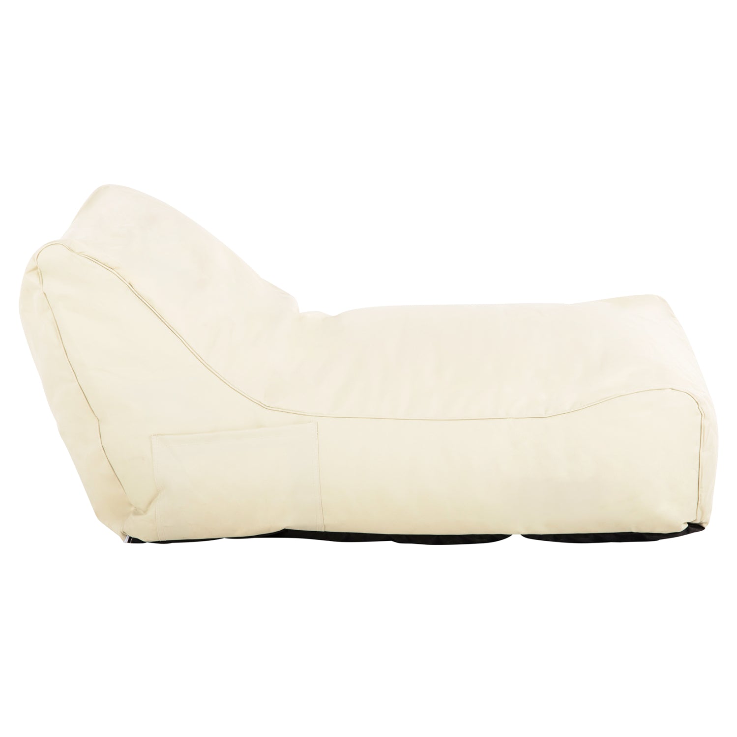 Пуф  BLOOM бежов цвят 100% водоустойчив 106x70x61